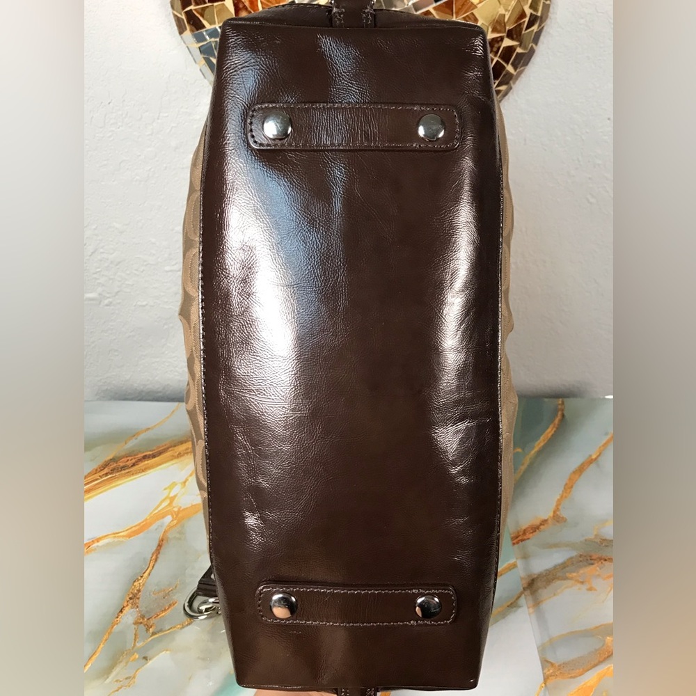 COACH 2010 Ashley Signature Sateen Satchel Bag 😍🔥 - Picture 13 of 17
